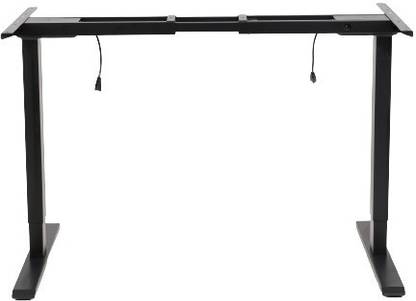 TEKAVO Dual Motor Height Adjustable Standing Desk Frame Electric Stand Frame only Metal Computer Desk