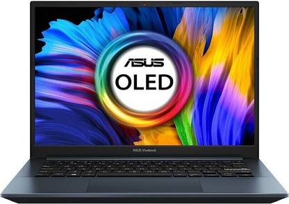 ASUS VivoBook Pro 14 OLED AMD Ryzen 7 Octa Core AMD R7-5800H - (16 GB/512 GB SSD/Windows 11 Home/4 GB Graphics/NVIDIA GeForce RTX 3050/90 Hz) M3401QC-KM045TS Creator Laptop