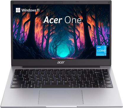 Buy Acer One (2024) Intel Core i3 11th Gen 1115G4 – (8 GB/512 GB SSD/Windows 11 Home) AO 14 Z 8-415 Thin and Light Laptop  (14 Inch, Silver, 1.49 Kg) at Rs. 22990