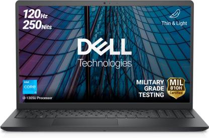 DELL 15 Intel Core i5 13th Gen 1334U - (8 GB/512 GB SSD/Windows 11 Home) 3530 Thin and Light Laptop
