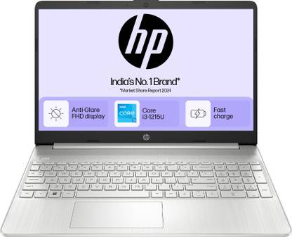 HP 15s Intel Core i3 12th Gen 1215U - (8 GB/512 GB SSD/Windows 11 Home) 15s-fq5327TU / FD0063TU Thin and Light Laptop