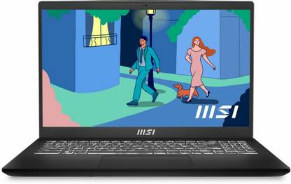 MSI Intel Core i7 12th Gen 1255U - (16 GB/512 GB SSD/Windows 11 Home) Modern 15 B12M-226IN Thin and Light Laptop