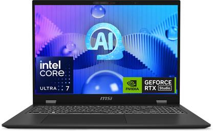 MSI Prestige 16 Studio AI PC Intel Core Ultra 7 155H - (32 GB/1 TB SSD/Windows 11 Home/8 GB Graphics) Prestige 16 AI Studio B1VFG Thin and Light Laptop