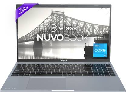 WINGS Nuvobook S1 Aluminium Alloy Metal Body Intel Intel Core i3 11th Gen 1125G4 - (8 GB/256 GB SSD/Windows 11 Home) WL-Nuvobook S1-SLV Thin and Light Laptop