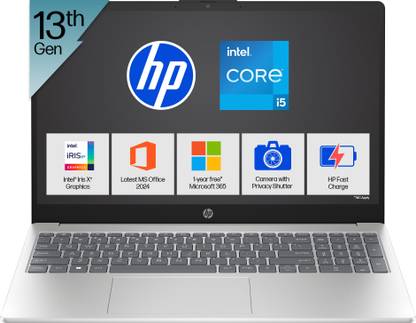 HP MSO 2024 Intel Core i5 13th Gen 1334U - (16 GB/512 GB SSD/Windows 11 Home) fd0467TU Thin and Light Laptop