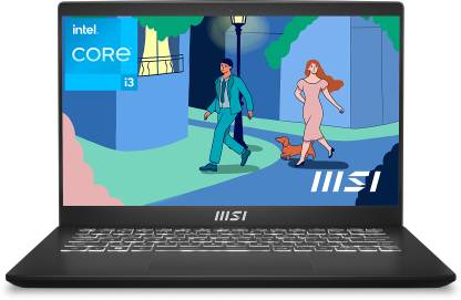MSI Modern 14 Intel Core i3 11th Gen 1115G4 - (8 GB/512 GB SSD/Windows 11 Home) Modern 14 C11M-031IN Thin and Light Laptop