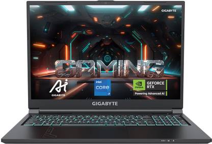 GIGABYTE G6 MF-H2IN853KH Intel Core i7 13th Gen 13620H - (16 GB/512 GB SSD/Windows 11 Home/6 GB Graphics/NVIDIA GeForce RTX 4050/165 Hz) G6 MF-H2IN853KH Gaming Laptop