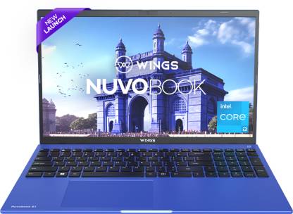 WINGS Nuvobook S1 Aluminium Alloy Metal Body Intel Intel Core i3 11th Gen 1125G4 - (8 GB/256 GB SSD/Windows 11 Home) WL-Nuvobook S1-BLU Thin and Light Laptop