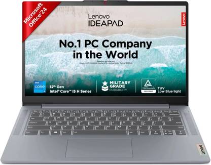 Lenovo IdeaPad Slim 3 Intel Core i5 12th Gen 12450H - (16 GB/512 GB SSD/Windows 11 Home) IdeaPad Slim 3 Thin and Light Laptop