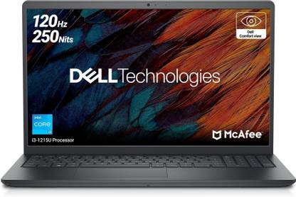 DELL 15 Intel Core i3 12th Gen 1215U - (8 GB/512 GB SSD/Windows 11 Home) 3520 Thin and Light Laptop