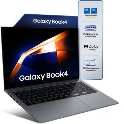 Samsung Galaxy Book4 Intel Core 5 120U - (16 GB/512 GB SSD/Windows 11 Home) NP750XGK-KG2IN / NP750XGK-LG2IN Thin and Light Laptop