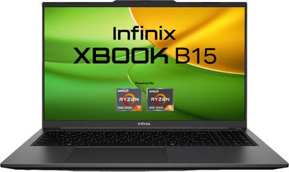 Infinix B15 Series AMD Ryzen 7 Octa Core 5825U - (8 GB/512 GB SSD/Windows 11 Home) BL51A5 Thin and Light Laptop  (15.6 inch, Gray, 1.59 Kg)