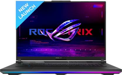 ASUS ROG Strix SCAR 18 with 90WHr Battery Intel HX-Series Intel Core i9 13th Gen 13980HX - (32 GB/1 TB SSD/Windows 11 Home/12 GB Graphics/NVIDIA GeForce RTX 4080/165 Hz/175 TGP) G834JZ-N5041WS Gaming Laptop