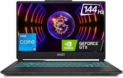 MSI Cyborg 15 Intel Core i5 12th Gen i5-12450H - (8 GB/512 GB SSD/Windows 11 Home/4 GB Graphics/NVIDIA GeForce RTX 2050/144 Hz/45 W) Cyborg 15 A12UCX-265IN Gaming Laptop