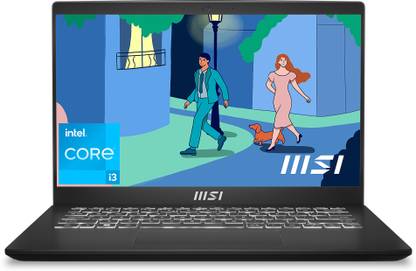 MSI Modern 14 Intel Core i3 12th Gen 1215U - (8 GB/512 GB SSD/Windows 11 Home) Modern 14 C12MO Business Laptop