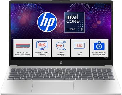 HP Pavilion AI PC Intel Core Ultra 5 125U - (16 GB/1 TB SSD/Windows 11 Home) 16-af0056TU Thin and Light Laptop