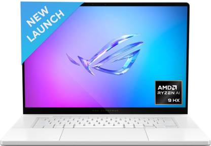ASUS ROG Zephyrus G16 (2024) - AI PC, with 90W battery, AMD Ryzen AI 9 12 Core HX 370 - (32 GB/2 TB SSD/Windows 11 Home/8 GB Graphics/NVIDIA GeForce RTX 4070/240 Hz/105 W) GA605WI-QR067WS Gaming Laptop