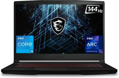 MSI GF63 Thin Intel Core i5 12th Gen 12450H - (16 GB/512 GB SSD/Windows 11 Home/4 GB Graphics/Arc A370M Intel ARC/144 Hz) Thin GF63 12HW-012IN Gaming Laptop