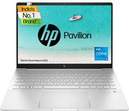 HP Pavilion Plus Intel Core i5 13th Gen 1340P - (16 GB/512 GB SSD/Windows 11 Home) 14-eh1022TU Thin and Light Laptop