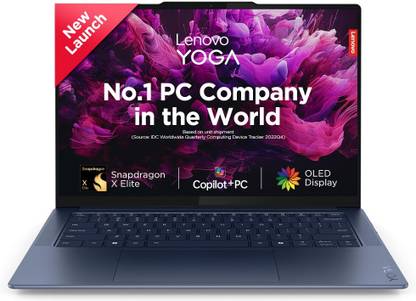 Lenovo Yoga Slim 7x Snapdragon X Elite - (32 GB/1 TB SSD/Windows 11 Home) 14Q8X9 Thin and Light Laptop