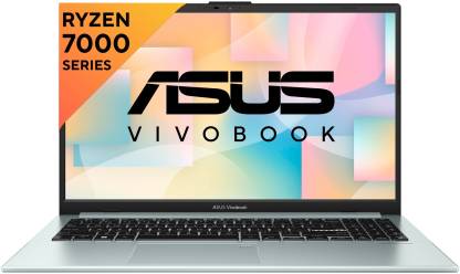 [For ICICI Bank Credit Card EMI] ASUS Vivobook Go 15 (2023) Ryzen 5 Quad Core 7520U – (8 GB/512 GB SSD/Windows 11 Home) E1504FA-NJ523WS Thin and Light Laptop  (15.6 Inch, Green Grey, 1.63 Kg, With MS Office)