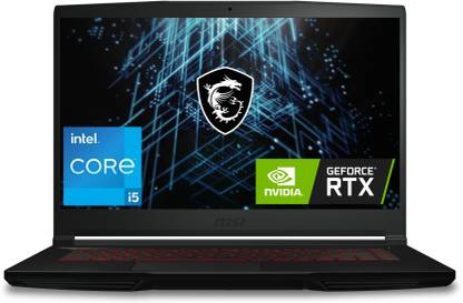 MSI GF63 Intel Core i5 11th Gen 11400H - (16 GB/512 GB SSD/Windows 11 Home/4 GB Graphics/NVIDIA GeForce GTX 1650/60 Hz) GF63 Thin 11SC-1400IN Gaming Laptop
