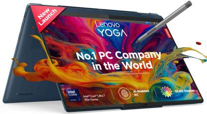 Lenovo Yoga 7 2-in-1 WUXGA OLED AI PC Intel Core Ultra 7 155H - (16 GB/1 TB SSD/Windows 11 Home) 14IML9 2 in 1 Laptop