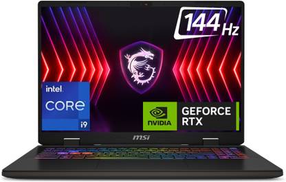 MSI Sword 16 HX Intel Core i9 13th Gen 13980HX - (32 GB/1 TB SSD/Windows 11 Home/8 GB Graphics/NVIDIA GeForce RTX 4060/144 Hz) Sword 16 HX B13VFKG-652IN Gaming Laptop