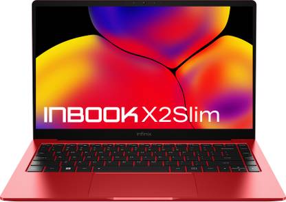 [ICICI Card User] Infinix X2 Slim Series Core i3 11th Gen 1115G4 – (8 GB/512 GB SSD/Windows 11 Home) XL23 Thin and Light Laptop  (14 inch, Red, 1.24 Kg)