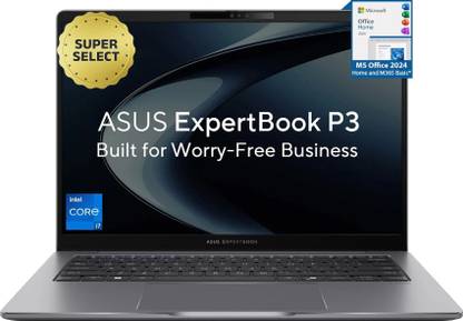 ASUS Expertbook P3 Metal High-performance processor Intel Core i7 13th Gen 13620H - (32 GB/1 TB SSD/Windows 11 Home) P3405CVA-LY0308WS Thin and Light Laptop