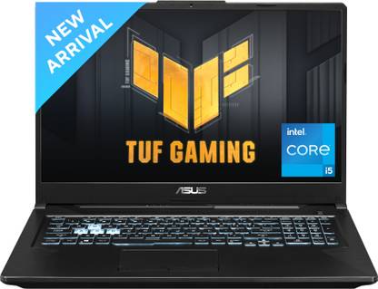 ASUS TUF Gaming F17 - AI Powered Gaming Intel Core i5 11th Gen 11400H - (16 GB/512 GB SSD/Windows 11 Home/4 GB Graphics/NVIDIA GeForce RTX 2050/70 W) FX706HF-NY040W Gaming Laptop