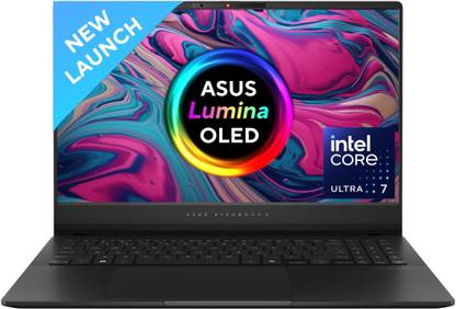 ASUS Vivobook S 15 OLED Powered, Intel EVO H Series, AI PC Intel Core Ultra 7 155H - (16 GB/1 TB SSD/Windows 11 Home) S5506MA-MA752WS Thin and Light Laptop
