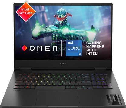 HP OMEN Intel Core i7 14th Gen 14700HX - (16 GB/1 TB SSD/Windows 11 Home/8 GB Graphics/NVIDIA GeForce RTX 4060/140 W) 16-wf1025TX Gaming Laptop