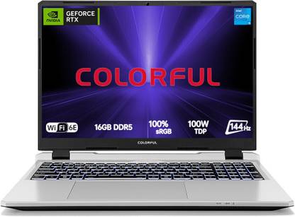 Colorful P15 Intel Core i5 12th Gen 12450H - (16 GB/512 GB SSD/Windows 11 Home/6 GB Graphics/NVIDIA GeForce RTX 4050) P15 23-HE55D16512A-W-IND Gaming Laptop