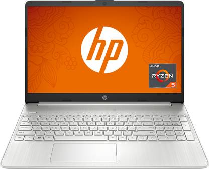 HP AMD Ryzen 5 Hexa Core 5500U - (8 GB/512 GB SSD/Windows 11 Home) 15s- eq2304au Thin and Light Laptop