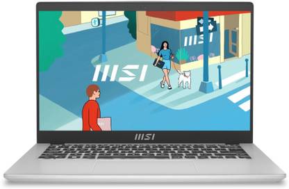 MSI Modern 14 C13M Intel Core i3 13th Gen 1315U - (8 GB/512 GB SSD/Windows 11 Home) Modern 14 C13M-115IN Thin and Light Laptop