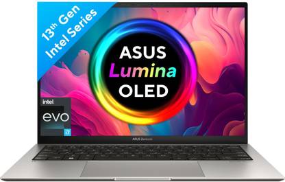 ASUS Zenbook S 13 OLED 1 cm Thin & 1 kg Light, Intel EVO Intel Core i7 13th Gen 1335U - (16 GB/1 TB SSD/Windows 11 Home) UX5304VA-NQ742WS Thin and Light Laptop