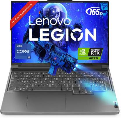 Lenovo Legion Slim 7 Intel Intel Core i9 13th Gen 13900H - (32 GB/1 TB SSD/Windows 11 Home/8 GB Graphics/NVIDIA GeForce RTX 4070) 16IRH8 Gaming Laptop