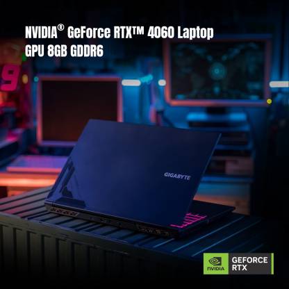 GIGABYTE G Series Core i5 12500H 12th Gen - (8 GB/512 GB SSD/Windows 11 Home/8 GB Graphics/NVIDIA GeForce RTX 4060) G5 KF-E3IN313SH Gaming Laptop