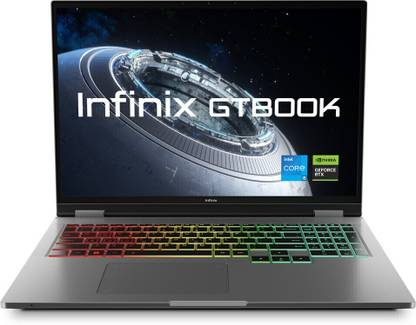 Infinix GT Book Intel Core i5 13th Gen 13420H - (16 GB/512 GB SSD/Windows 11 Home/6 GB Graphics/NVIDIA GeForce RTX 4050/90 W) GL613 Gaming Laptop