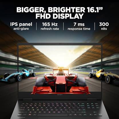 HP AMD Ryzen 9 Octa Core 7940HS - (16 GB/1 TB SSD/Windows 11 Home/8 GB Graphics/NVIDIA GeForce RTX 4070) 16-xf0100AX Gaming Laptop