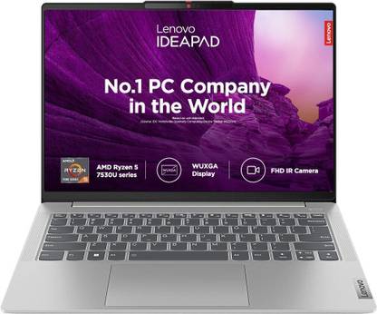 Lenovo IdeaPad Slim 5 AMD Ryzen 5 Hexa Core 7530U - (16 GB/512 GB SSD/Windows 11 Home) 14ABR8 Thin and Light Laptop