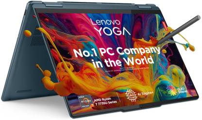 Lenovo Yoga 7 OLED AMD AMD Ryzen 7 Octa Core 7735U - (16 GB/1 TB SSD/Windows 11 Home) 14ARP8 2 in 1 Laptop