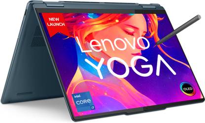 Lenovo Yoga 7 OLED Display Intel Evo Intel Core i7 12th Gen 1260P - (16 GB/512 GB SSD/Windows 11 Home) 14IAL7 2 in 1 Laptop
