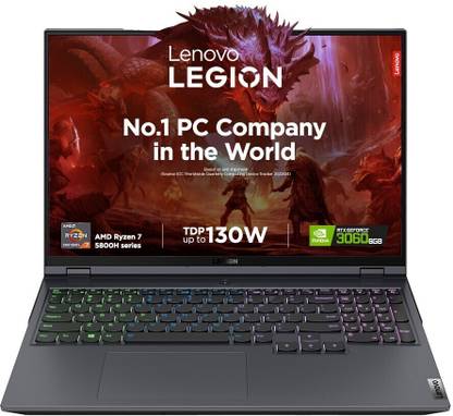 Lenovo Legion 5 Pro AMD Ryzen 7 Octa Core 5800H - (16 GB/1 TB SSD/Windows 11 Home/6 GB Graphics/NVIDIA GeForce RTX 3060) 82JQ00JCIN|82JQ0062IN|82JQ011FIN Gaming Laptop