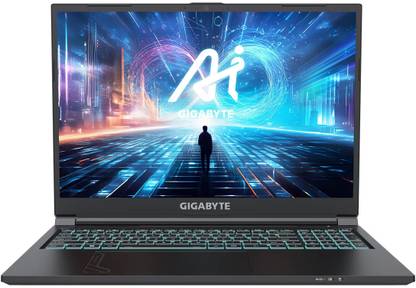 GIGABYTE G Series Intel Core i7 13th Gen 13620H - (16 GB/1 TB SSD/Windows 11 Home/8 GB Graphics/NVIDIA GeForce RTX 4060) G6 KF-H3IN894KH Gaming Laptop