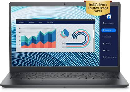 [For Flipkart Axis Bank Card] DELL Core i3 12th Gen – (8 GB/512 GB SSD/16 GB EMMC Storage/Windows 11 Home) Vostro 3420 Business Laptop  (13.78 inch, Titan Grey, 1.49 Kg, With MS Office)