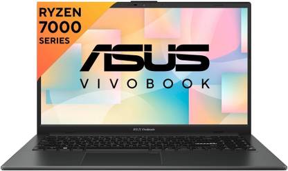 ASUS Vivobook Go 15 AMD Ryzen 3 Quad Core 7320U - (8 GB/512 GB SSD/Windows 11 Home) E1504FA-NJ130WS | E1504FA-BQ2322WS Thin and Light Laptop