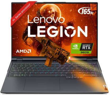Lenovo Legion 5 Pro AMD Ryzen 7 Octa Core 6800H - (32 GB/1 TB SSD/Windows 11 Home/8 GB Graphics/NVIDIA GeForce RTX 3070) 16ARH7H Gaming Laptop