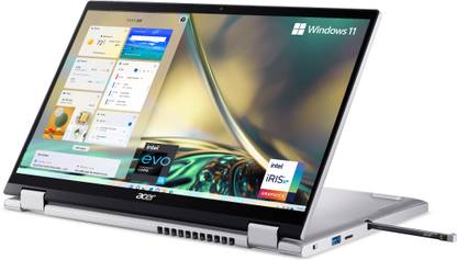 Acer Spin 3 Intel Core i5 12th Gen 1235U - (16 GB/512 GB SSD/Windows 11 Home) SP314-55N 2 in 1 Laptop